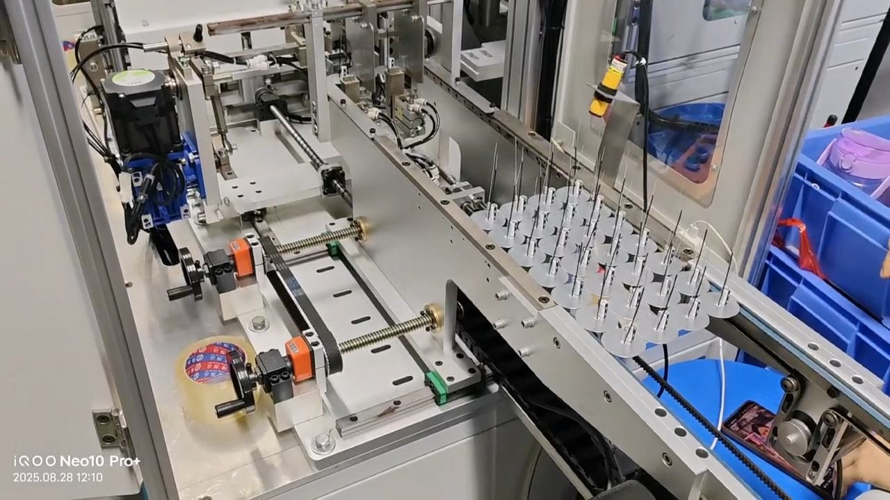 Automatic production line for bulb lamp